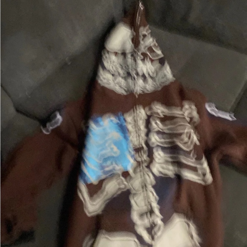 travis scott fragment zip up hoodie